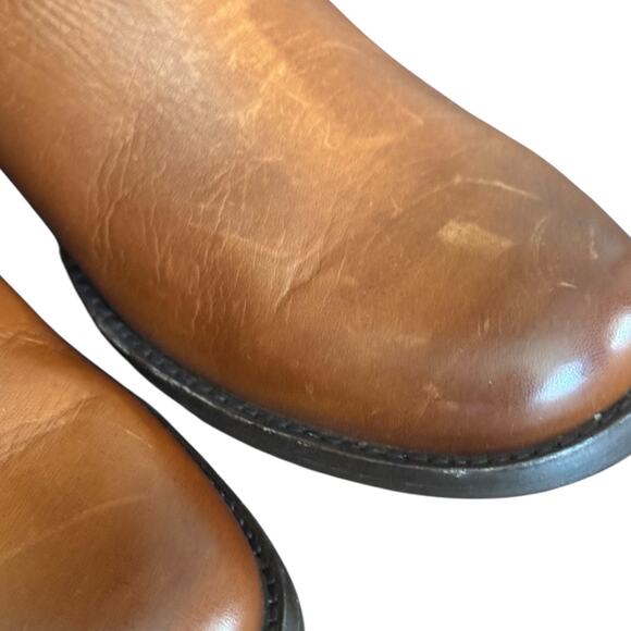 Frye Phillip Harness Tall Washed Leather Riding Boot 70511 Size 5.5 - Picture 9 of 13